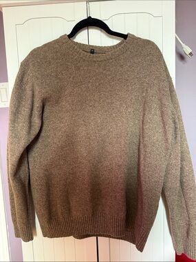 Muji Women's Crewneck Sweater - Brown